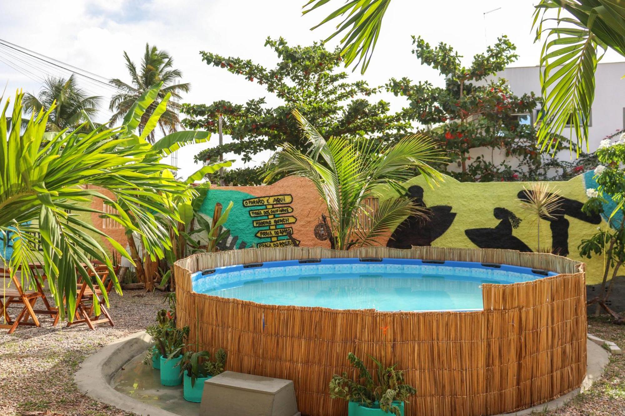 Back To The Beach Hostel - Pipa Praia de Pipa エクステリア 写真