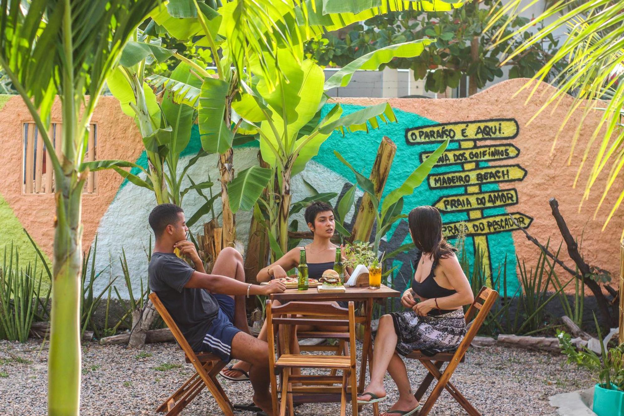 Back To The Beach Hostel - Pipa Praia de Pipa エクステリア 写真